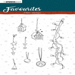 Best Pirce 😍 Studio Light Clear Stamp Winter's Favourites 105x148mm nr507 🧨