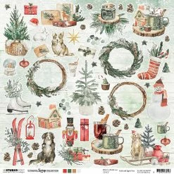 Cheapest ❤️ Studio Light SL Scrap 200gr Ultimate Scrap Winter Collection 3048x3048x02mm 1 sh nr97 🤩