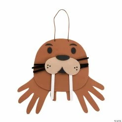 Best Sale 👏 Walrus Handprint Sign Craft Kit - Makes 12 🌟