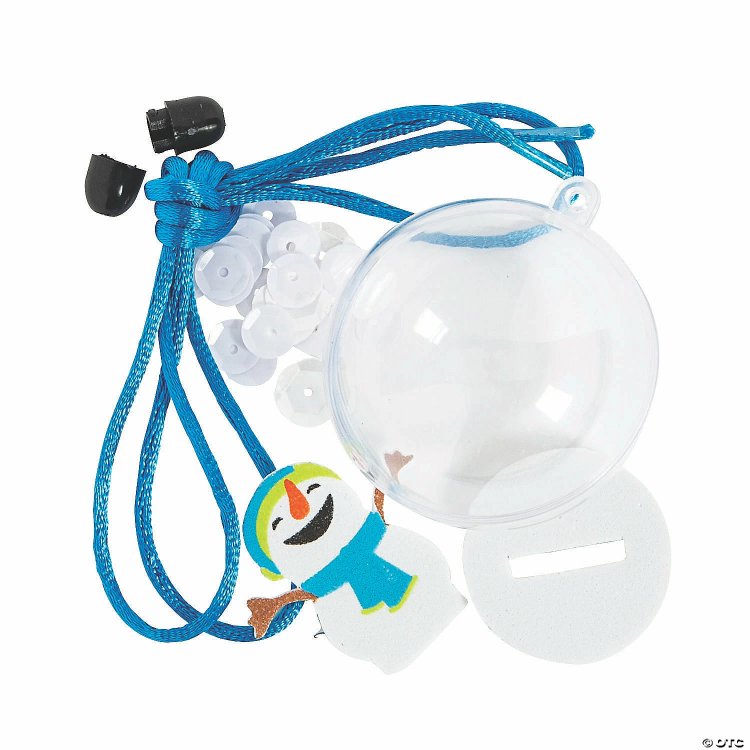 Brand new π€© Winter Snow Globe Necklace Craft Kit - Makes 12 β¨ - Image 2