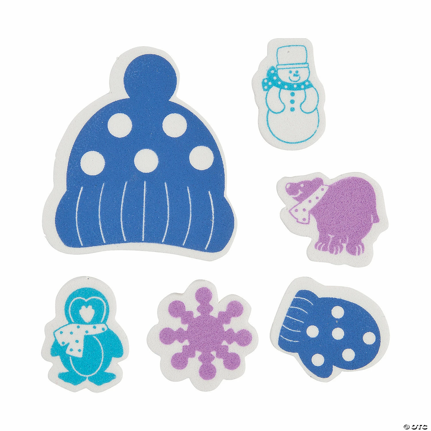 New ๐ฏ Winter Wonderland Self-Adhesive Foam Shapes - 500 Pc. ๐ - Image 3