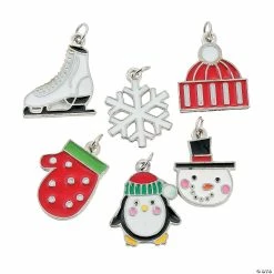 Promo 🔔 Wonderful Winter Enamel Charms - 36 Pc. 🎉