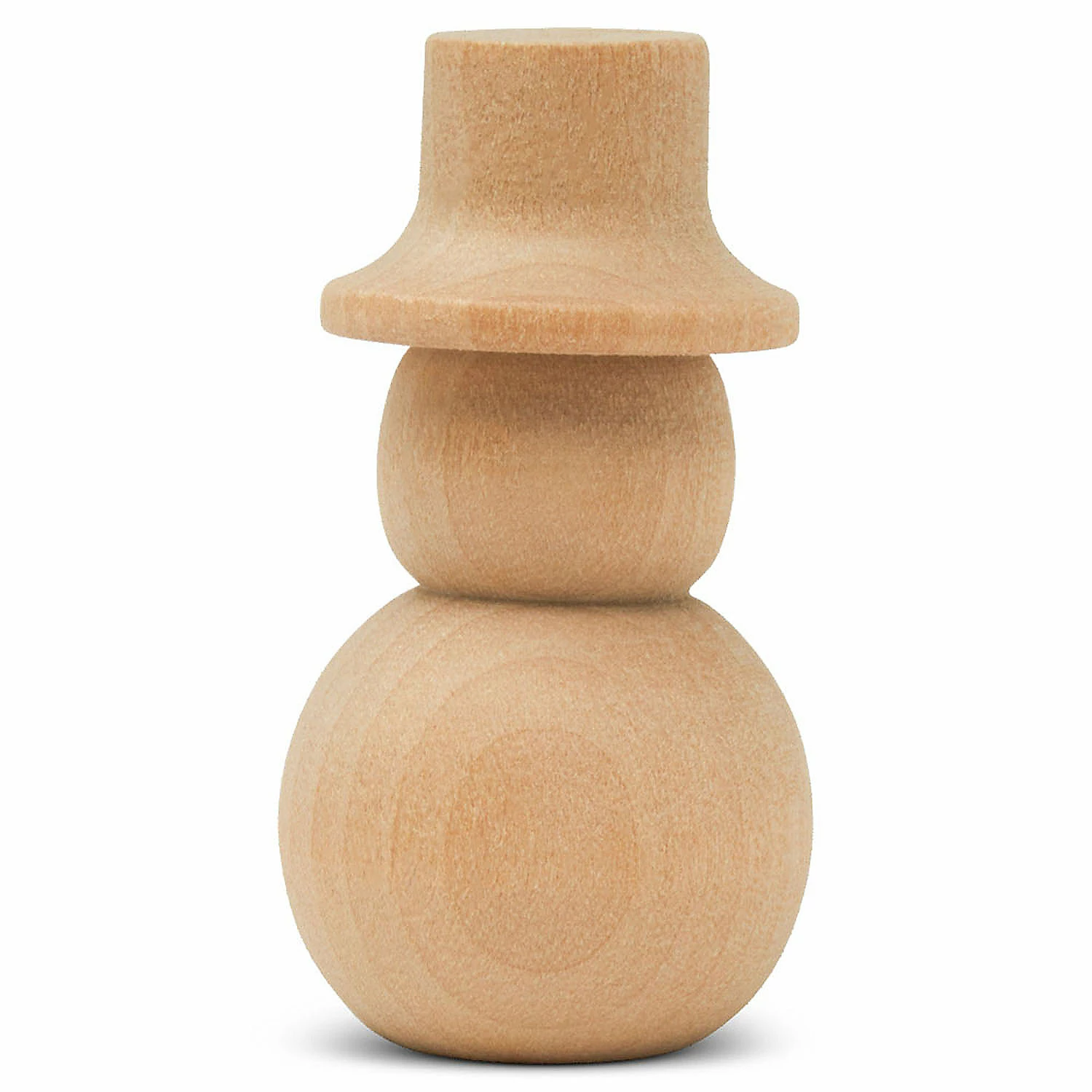 Promo β€οΈ Woodpeckers Crafts, DIY Unfinished Wood 2-1/8" Snowman Peg Dolls, Pack of 25 β¨ - Image 3